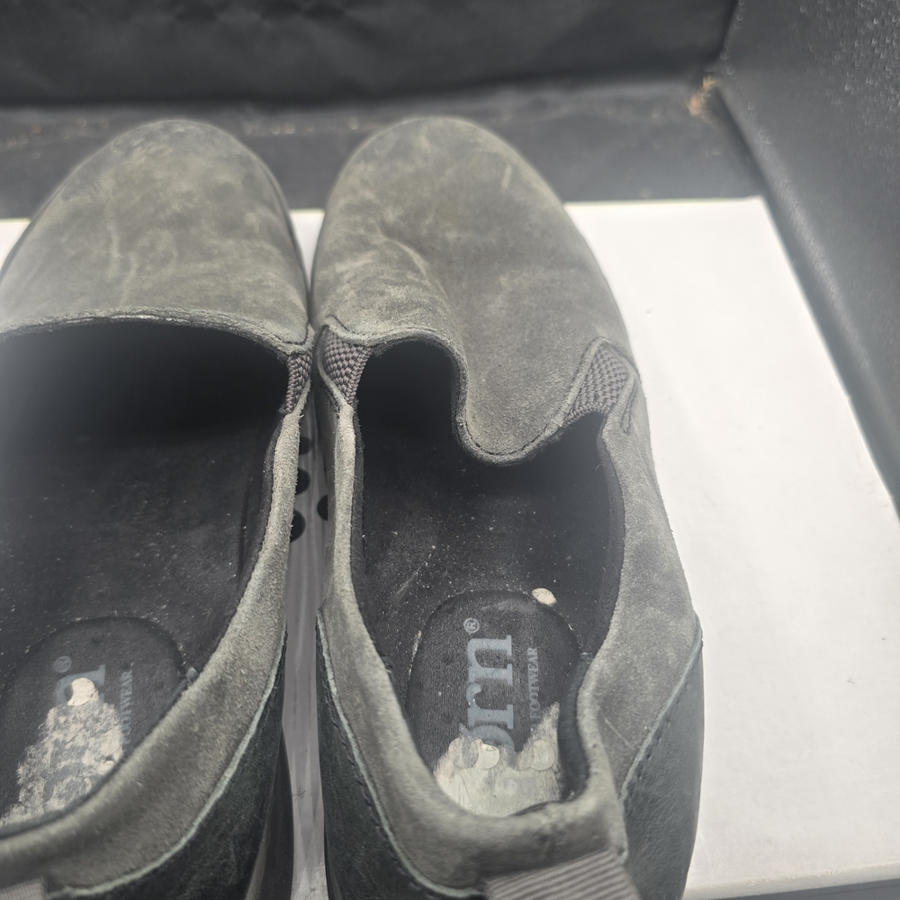 Born‎ Men's Gray Suede Slip-On Loafers